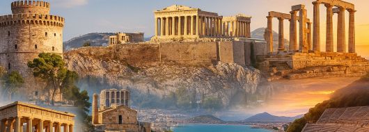 Автобусна екскурзия до Атина - 4 дни и 3 нощувки с посещение на  гр. Солун и Делфи от цяла България /ВСЕКИ 10-ТИ ПЪТУВА БЕЗПЛАТНО/  с възможност за посещение Храма на Посейдон и п-в Пелопонес