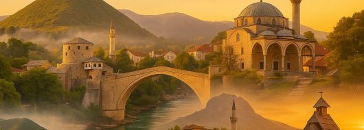 Босна и Херцеговина с посещение на Каменград, Дървенград и Вишеград и възможност за посещение Босненските пирамиди, Мостар, Благай и Почител