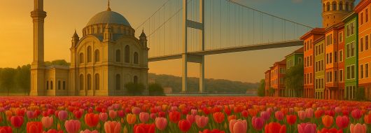 Истанбул в лалета🌷 – пролетна приказка край Босфора 5 дни / 3 нощувки  и 🎁 Всеки 6-ти пътува безплатно! + Подарък: Парк Емирган и Mall Florya Mall & Aquarium